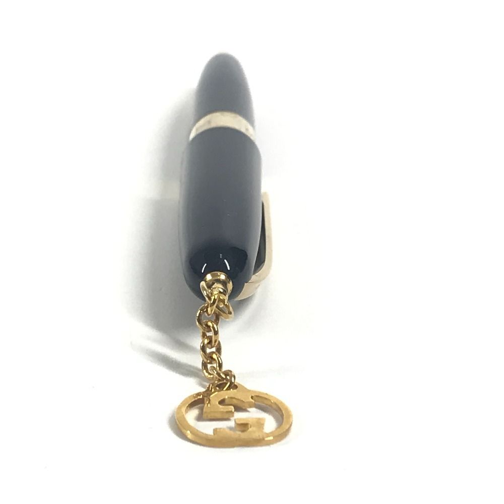 Gucci Ballpoint Pen GG Logo Metal Black — view 4