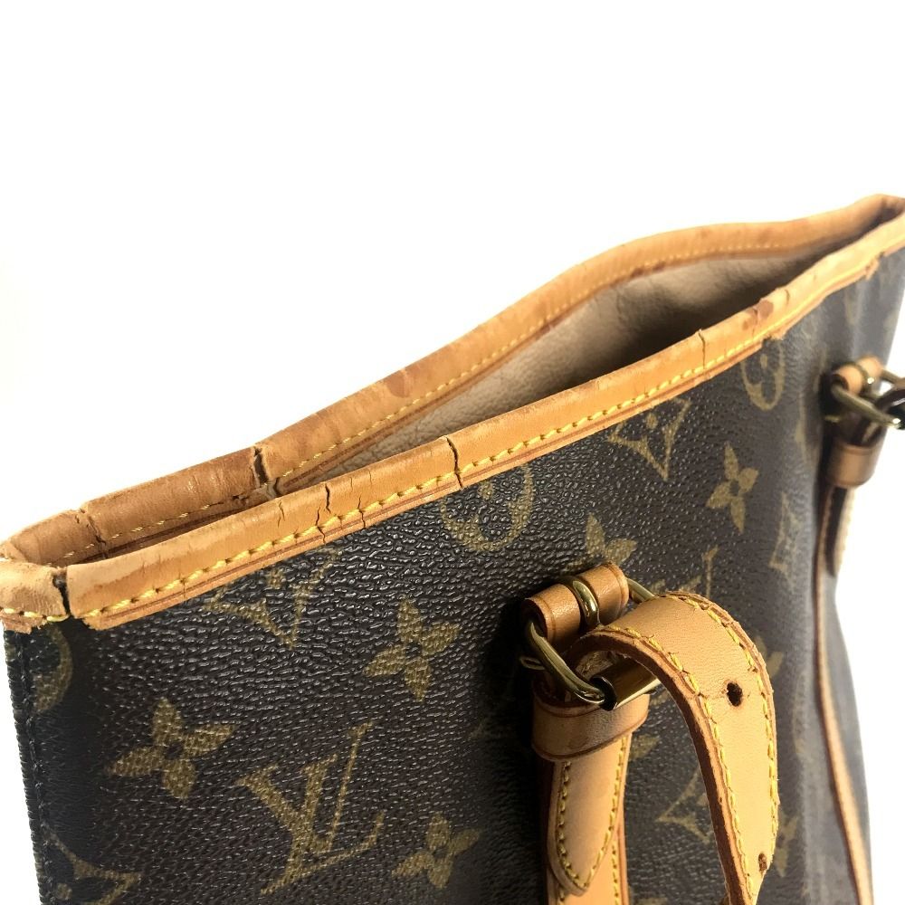 Louis Vuitton Shoulder Bag Bucket GM Monogram Canvas Brown — view 6