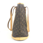Louis Vuitton Shoulder Bag Bucket GM Monogram Canvas Brown — view 4