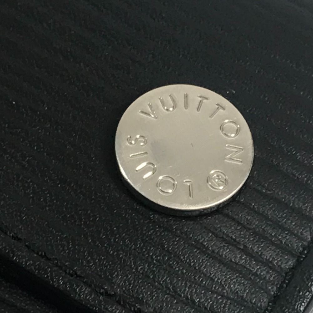 Louis Vuitton Trifold Wallet Chain Chcp Epi Leather Noir — view 7