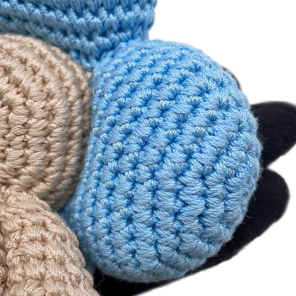Louis Vuitton Bag Charm My Vivienne Crochet Blue-beige — view 7