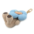 Louis Vuitton Bag Charm My Vivienne Crochet Blue-beige — view 2