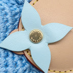Louis Vuitton Bag Charm My Vivienne Crochet Blue-beige — view 8