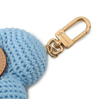 Louis Vuitton Bag Charm My Vivienne Crochet Blue-beige — view 4