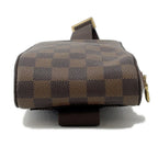Louis Vuitton Belt Bag Damier Ebene Brown Red — view 4