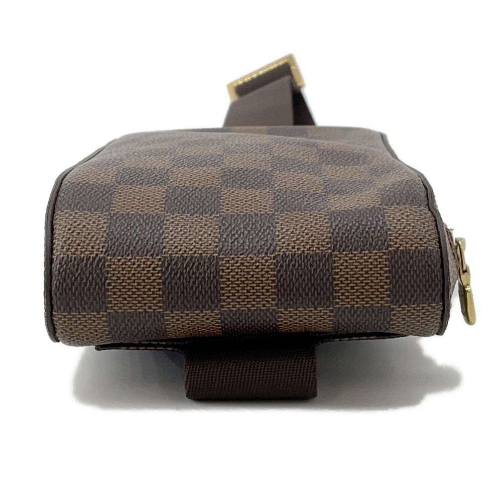 Louis Vuitton Belt Bag Damier Ebene Brown Red — view 4