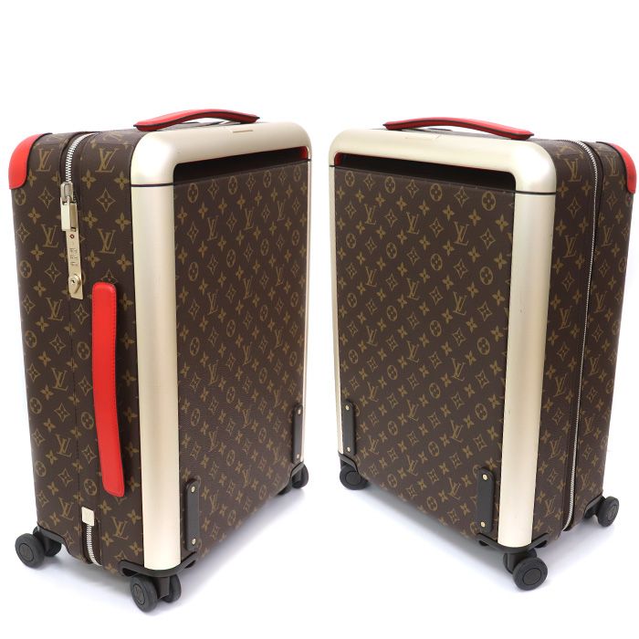 Louis Vuitton Horizon 55 Travel Bag Monogram Poppy Red — view 3