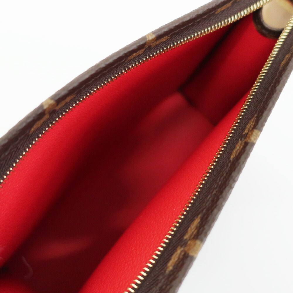 Louis Vuitton Trio Posh Toilette LV Monogram Pouch Brown Gold — view 5