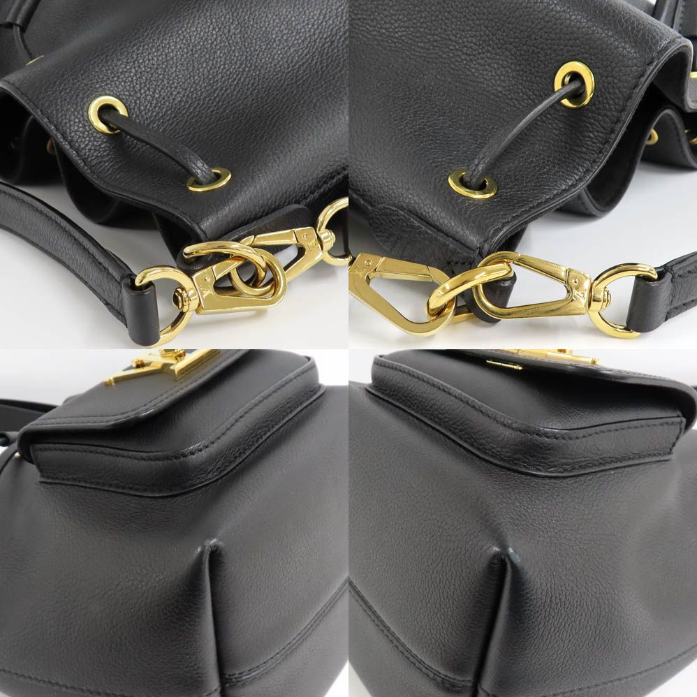 Louis Vuitton Lockme Bucket NV Shoulder Bag 2-Way Black — view 9