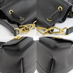 Louis Vuitton Lockme Bucket NV Shoulder Bag 2-Way Black — view 9