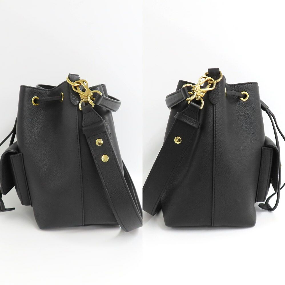Louis Vuitton Lockme Bucket NV Shoulder Bag 2-Way Black — view 4