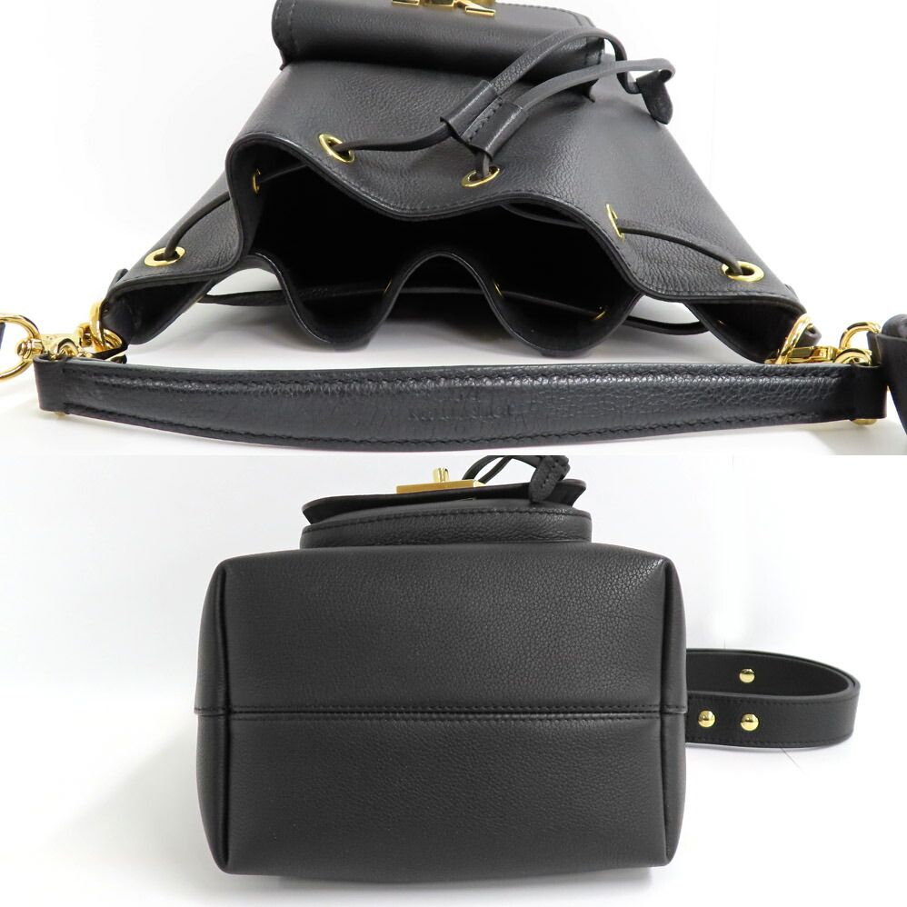Louis Vuitton Lockme Bucket NV Shoulder Bag 2-Way Black — view 3