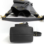 Louis Vuitton Lockme Bucket NV Shoulder Bag 2-Way Black — view 3