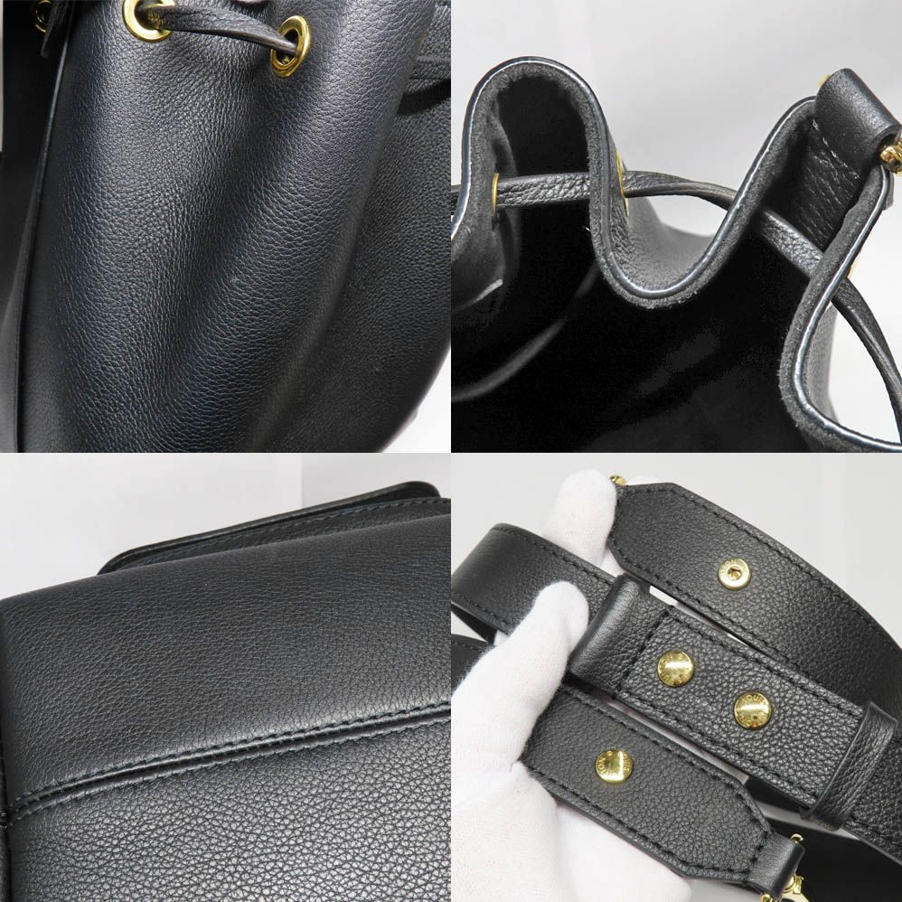 Louis Vuitton Lockme Bucket NV Shoulder Bag 2-Way Black — view 8
