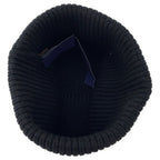 Louis Vuitton Knit Hat Beanie LV Headline Wool Noir Black — view 4