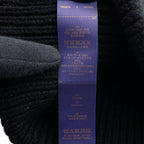 Louis Vuitton Knit Hat Beanie LV Headline Wool Noir Black — view 8