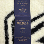 Louis Vuitton Scarf Monogram Blast Knit Black White Noir — view 8