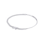 Hermes Necklace Book le Inflexible Silver PM 44 — view 3