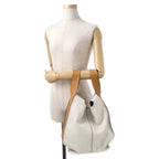 Loewe Tote Color Block Hobo Leather 2-Way Handbag Ivorybrown — view 4