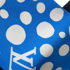 Louis Vuitton Scarf Bandeau Infinity Dot LV Yk Silk White Yayoi Kusama — view 5