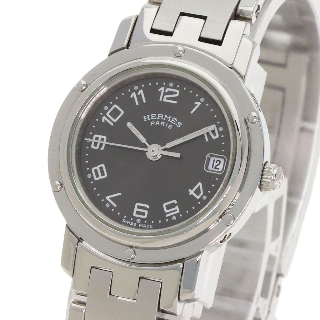 Hermes Clipper Watch SS — view 3