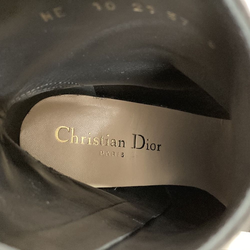 Dior Suede Ankle Boots Black — view 7