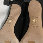 Dior Suede Ankle Boots Black — view 9