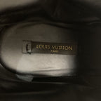 Louis Vuitton Wedge Sole Belt Design Suede Boots 34.5 — view 8