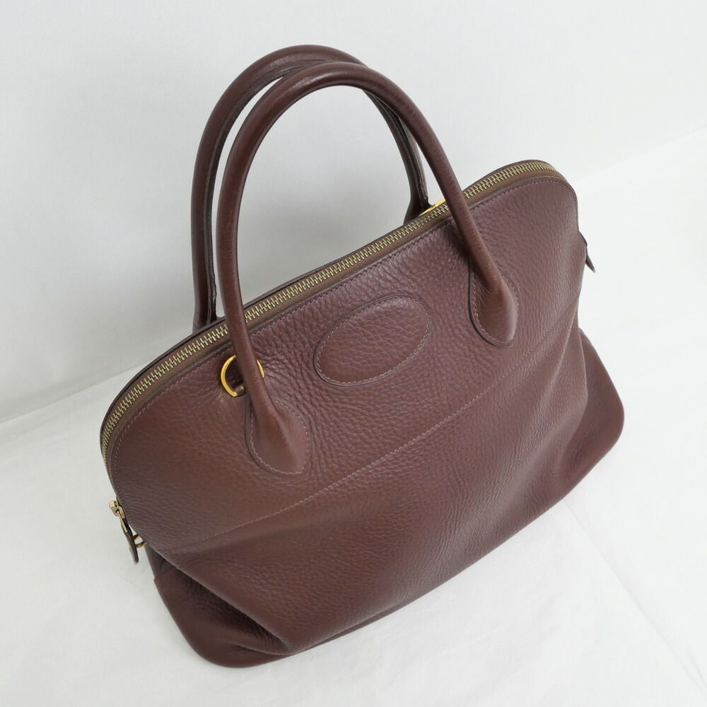 Hermes Bolide 35 Tote Hand Havana Taurillon Clemence — view 8