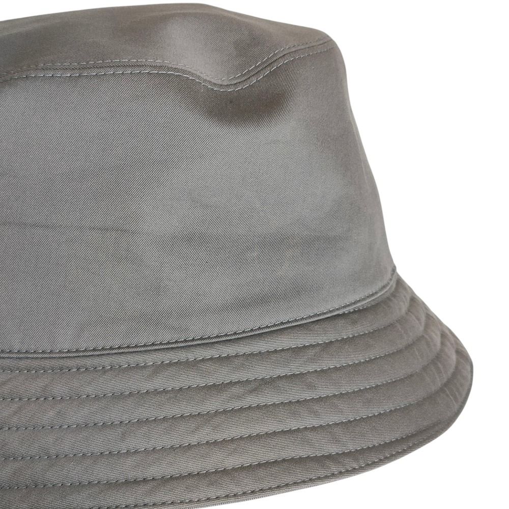 Hermes Fred Cut Bucket Hat 60 Gray — view 8