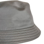 Hermes Fred Cut Bucket Hat 60 Gray — view 8