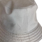 Hermes Fred Cut Bucket Hat 60 Gray — view 7