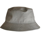 Hermes Fred Cut Bucket Hat 60 Gray — view 5