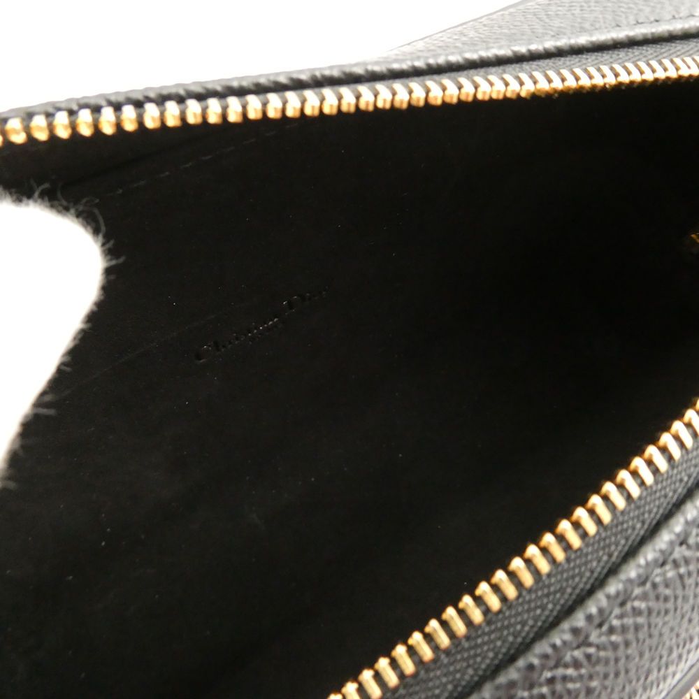 Dior Caro Double Pouch Shoulder Bag CD Logo — view 8