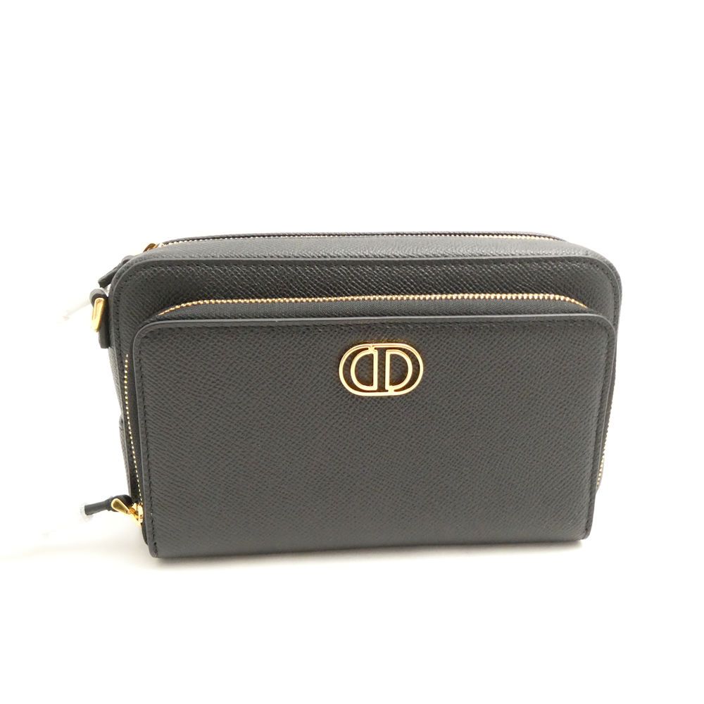 Dior Caro Double Pouch Shoulder Bag CD Logo — view 2