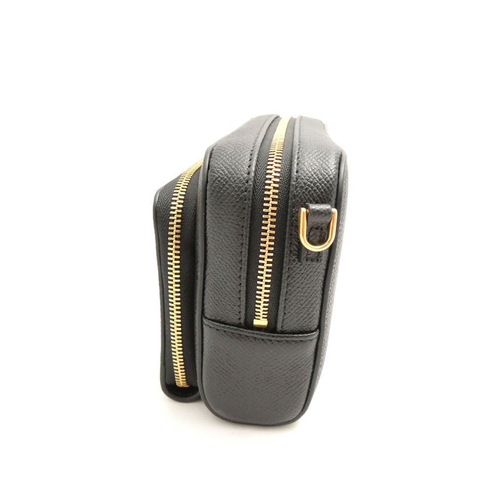Dior Caro Double Pouch Shoulder Bag CD Logo — view 4