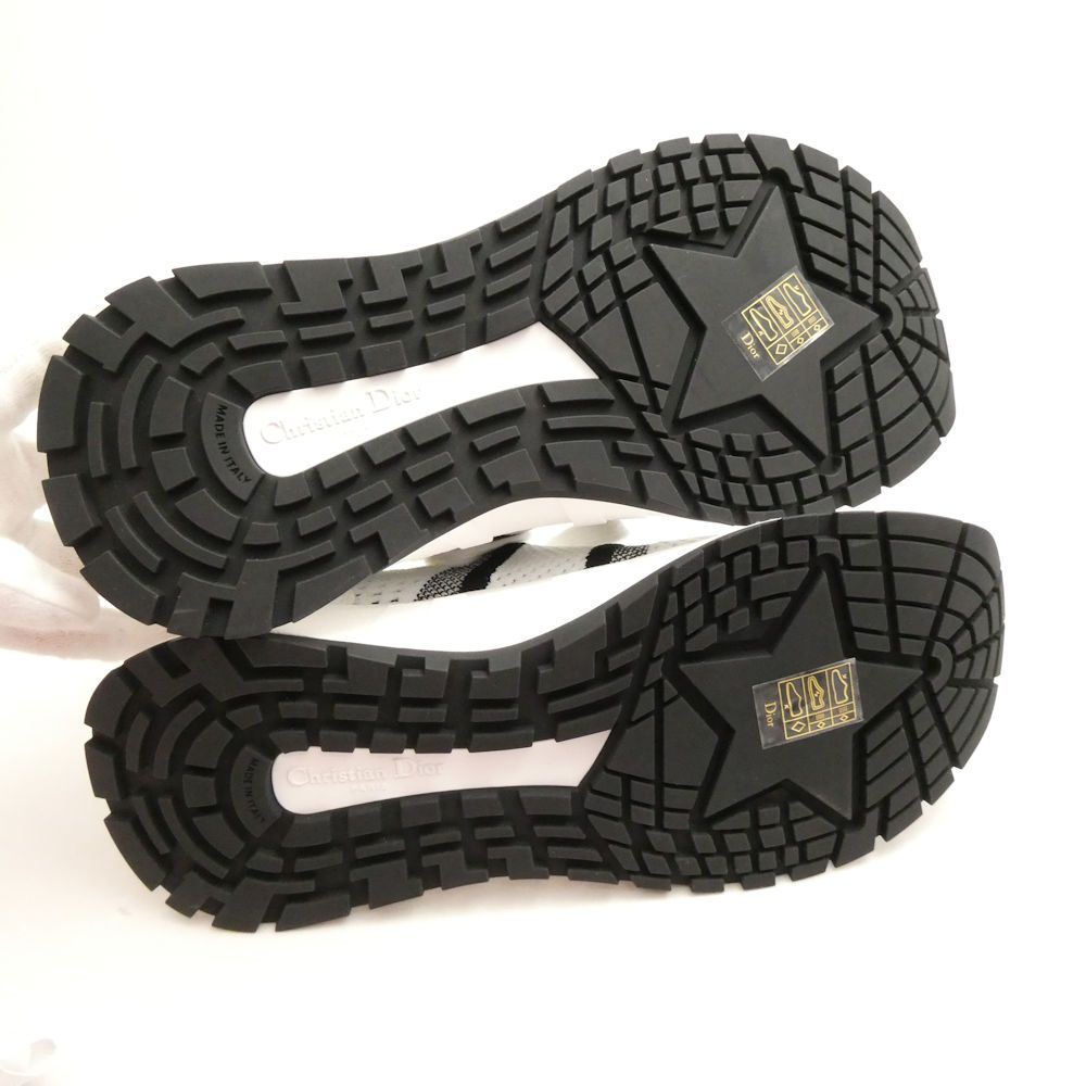 Dior Run'n'dior Sneakers 37 Low Cut Mesh Logo Black — view 6