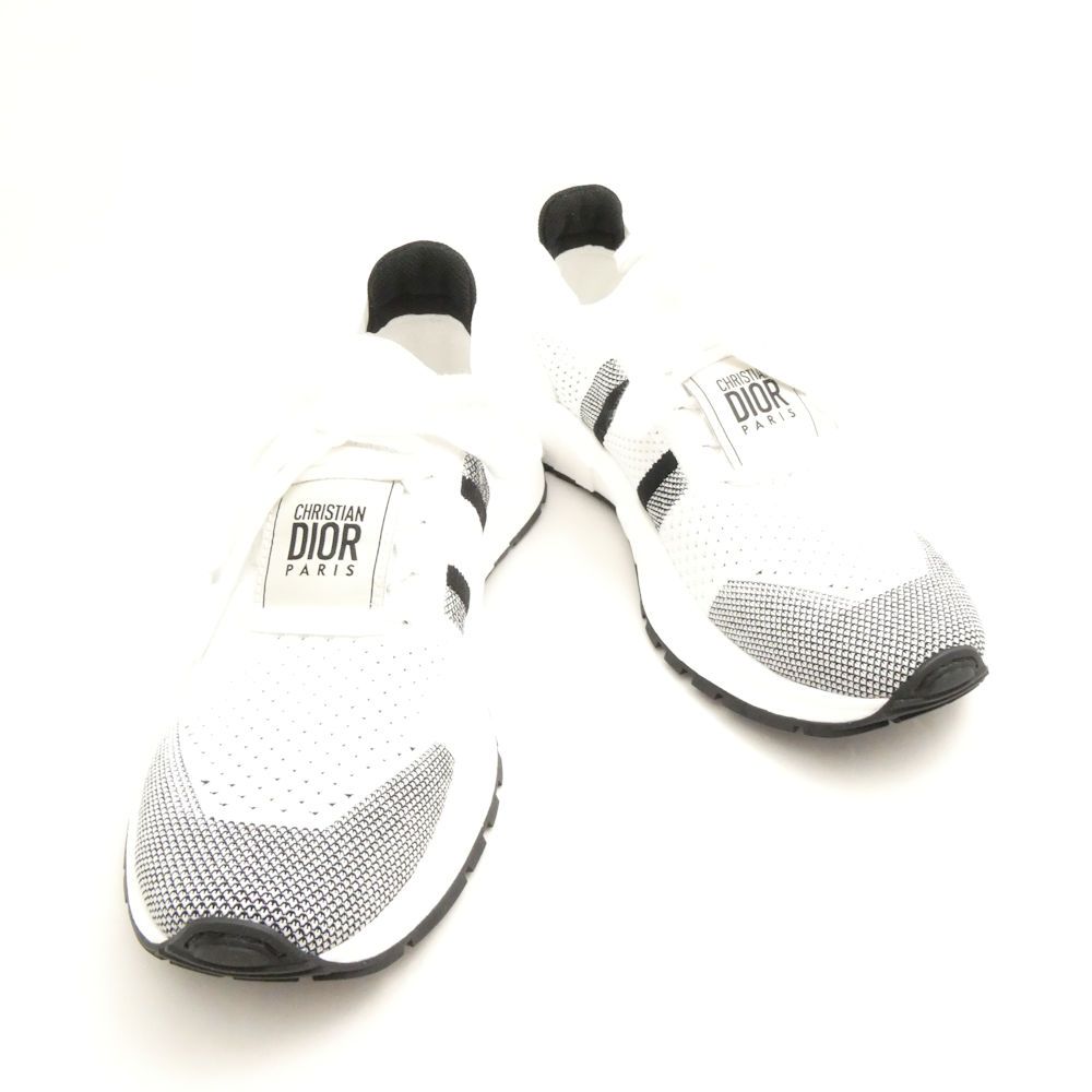 Dior Run'n'dior Sneakers 37 Low Cut Mesh Logo Black — view 2
