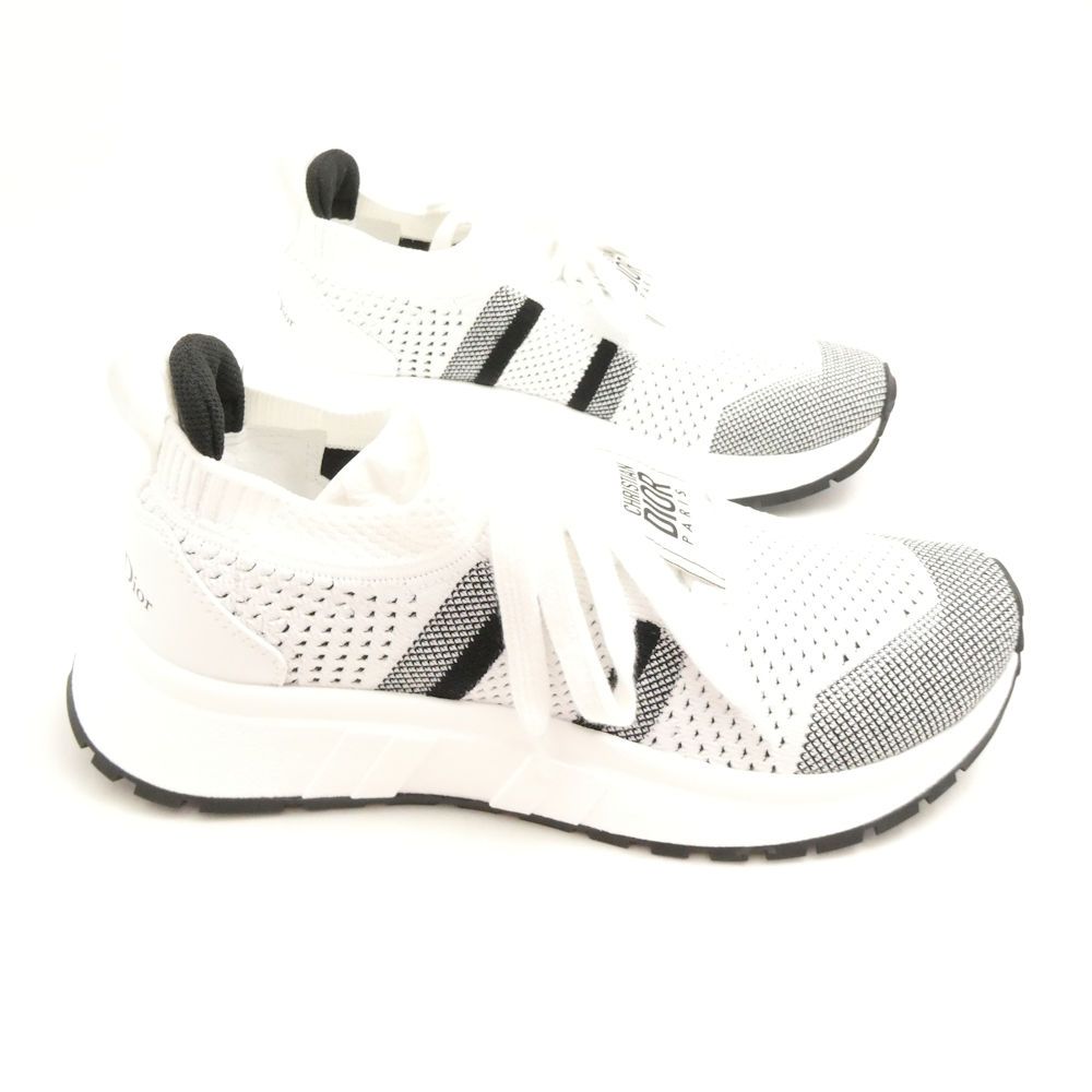 Dior Run'n'dior Sneakers 37 Low Cut Mesh Logo Black — view 5