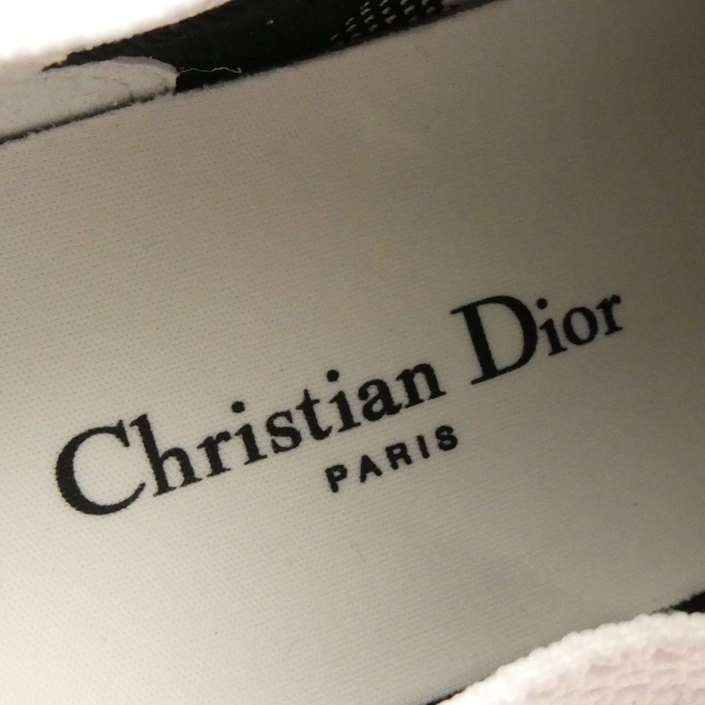 Dior Run'n'dior Sneakers 37 Low Cut Mesh Logo Black — view 9