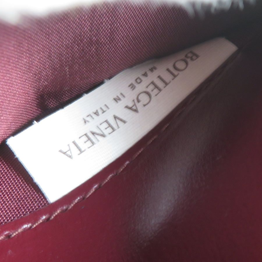 Bottega Veneta Trifold Wallet Leather Red — view 8