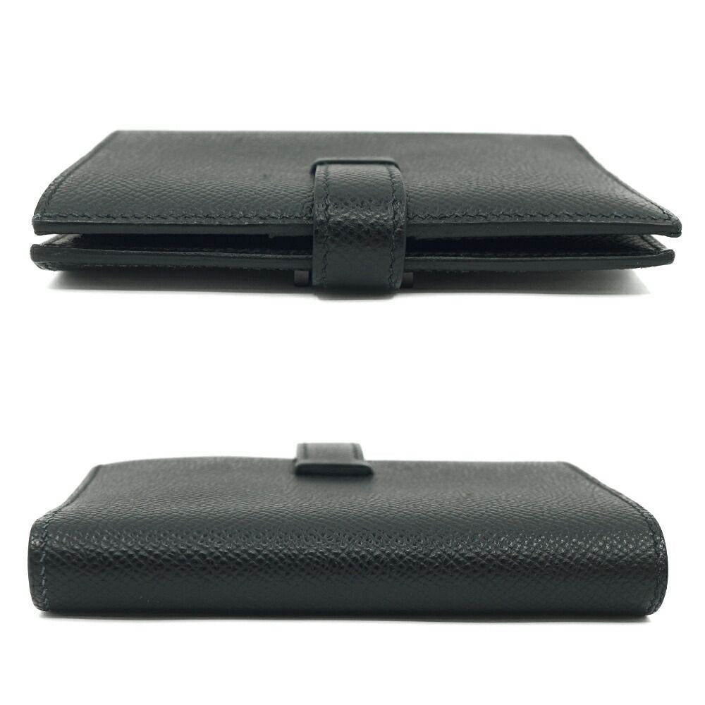 Hermes Bearn Compact Mini Wallet Manufactured Black — view 3