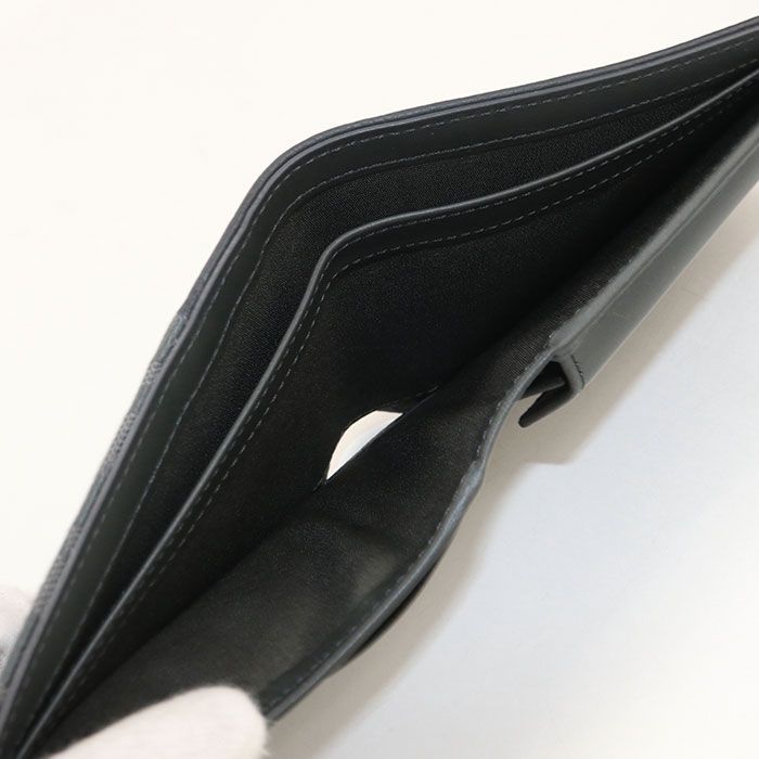 Dior Saddle Bifold Wallet Cotton — view 4