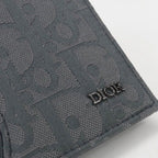 Dior Saddle Bifold Wallet Cotton — view 6