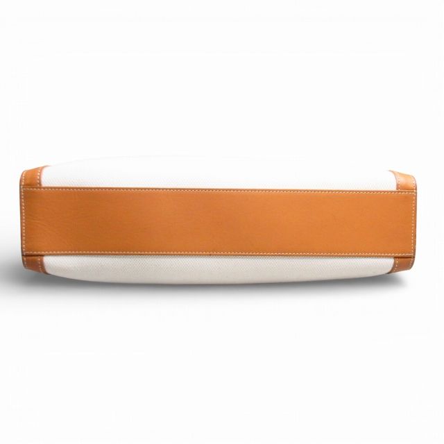 Celine Vertical Cover Large Canvas Leather Camel — view 3