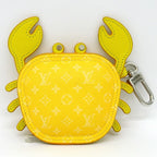 Louis Vuitton Charm Coin Case Club Crab Monogram Leather — view 2