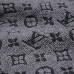 Louis Vuitton Monogram Classic Shawl Scarf Wool Fringe — view 4