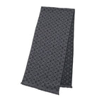 Louis Vuitton Monogram Classic Shawl Scarf Wool Fringe — view 3