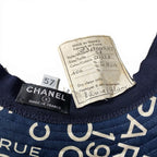 Chanel B2 Vintage by Sea Logo CC Bucket Hat — view 7