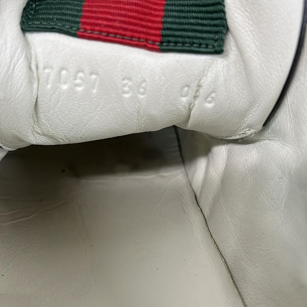 Gucci Sneakers 36 Reweb Black White Multi GG Pattern Sherry — view 5